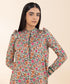Women's Unstitched Khaddar Printed Multi 2 Piece Suit